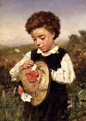 The Straw Hat (oil)