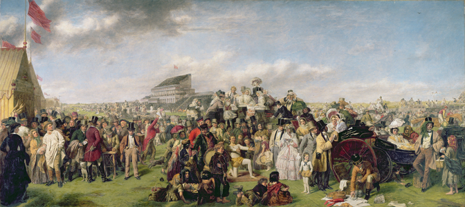 The Derby Day (1856), 1893-94 (oil on canvas)