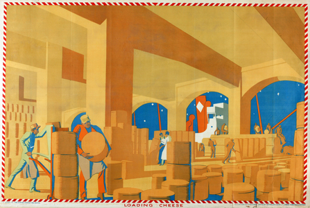 Loading Cheese (colour litho)