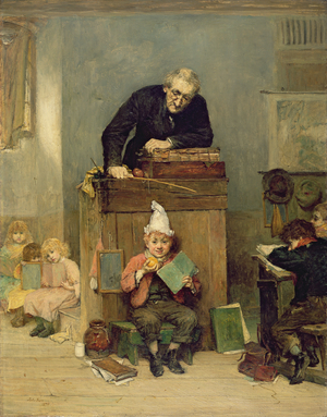 The Incorrigible, 1879 (oil on canvas)