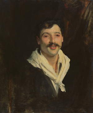 An Italian Sailor (oil on canvas)