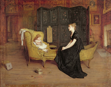 Her Idol, c.1868-70 (oil on canvas)