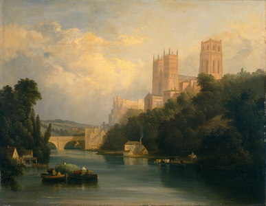 Durham Cathedral (oil on canvas)