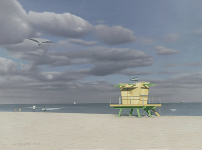 Miami Beach II, 1999 (oil on canvas)