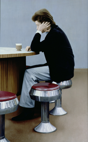Coffee Shop, 1982 (oil on panel)