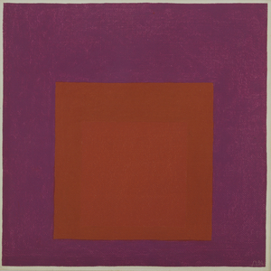 Homage to the Square, 1964 (oil on masonite)