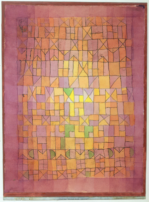 Tapestry, 1923 (crayon & w/c on paper)