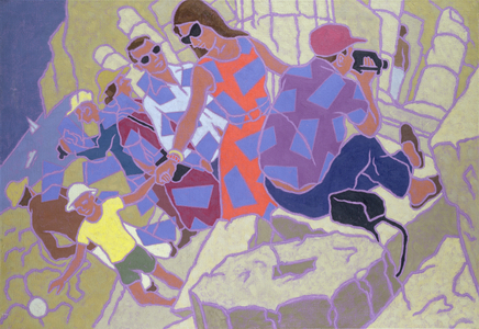 Doing the Ruins, 1993 (oil on canvas)