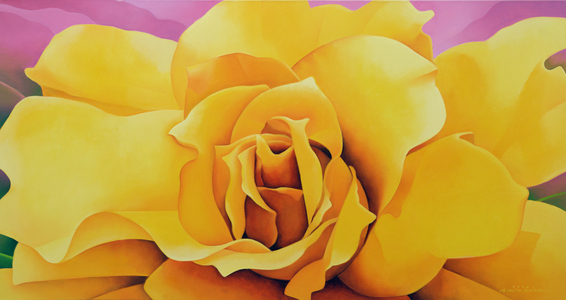 The Golden Rose, 2004 (oil on canvas)