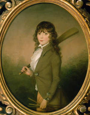 William Wheatley (1771-1812), aged 14, 1786 (oil on panel)