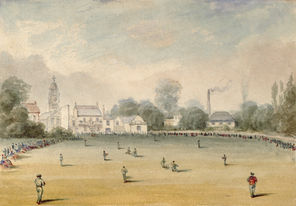 The Oval, Kennington, 1851/2 (w/c)