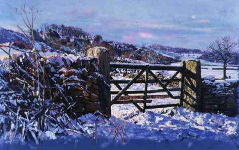 Midwinter, 1997 (gouache)