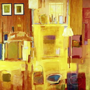 Room at Giverny, 2000 (acrylic on canvas)