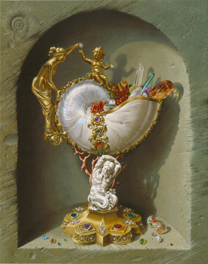 The Nymph Cup, 2007 (oil on canvas)