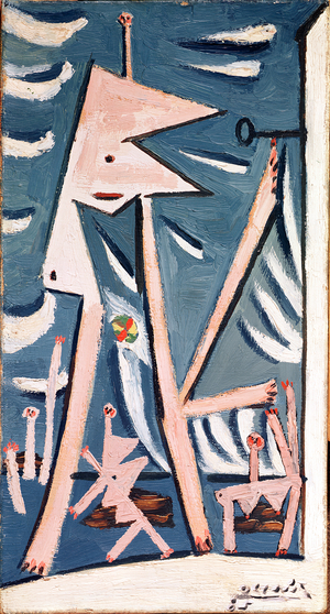 Bathers, 1928 (oil on canvas)