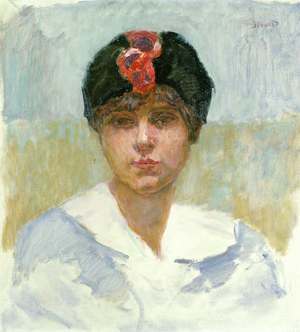 Portrait of Madamoiselle Lucienne Dupuy de Frenelle, 1916 (oil on canvas)