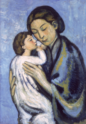 Mother and Child, 1901 (oil on canvas)