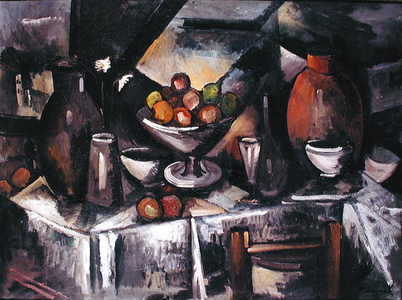 Still Life, c.1918 (oil on canvas)