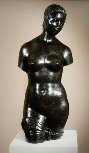 Weisslicher Torso, 1910-14 (bronze with dark patina)