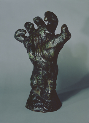 Large clenched hand, 1885 (bronze & green patina) (see also 405999)