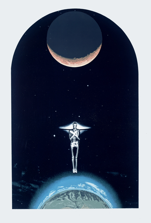 Ascension, 1974 (acrylic on board)