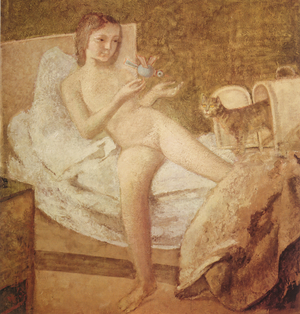 Le Lever, 1975-1978 (oil on canvas)