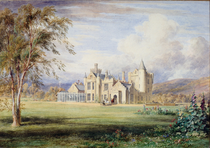 Balmoral Castle, c.1840 (w/c on paper)