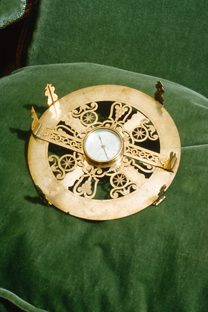 Dutch surveying circle, or Holland circle, c.1700 (brass)