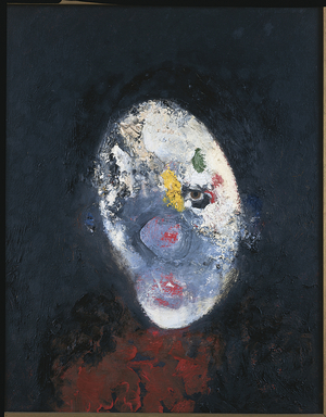 Mask, 1972 (oil on canvas)