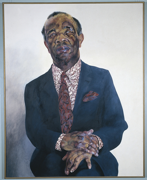 Charles Abrew, 1974 (oil on canvas)