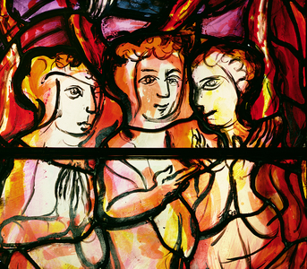 Memorial to Benjamin Britten: The Prodigal Son, 1979 (stained glass)