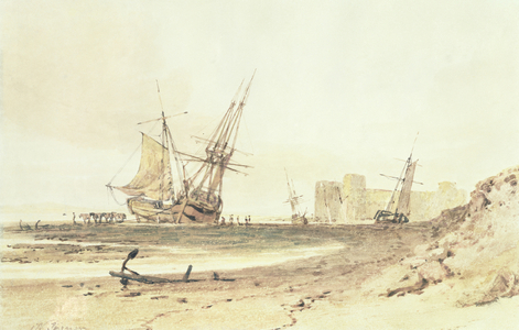 Flint Castle, Wales (w/c)