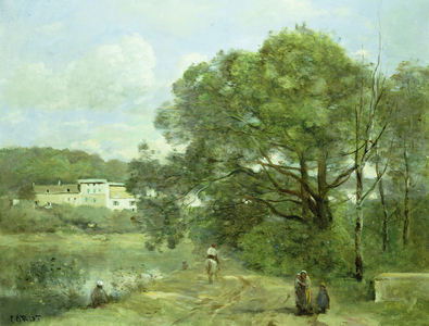 Ville d'Avray (oil on canvas)