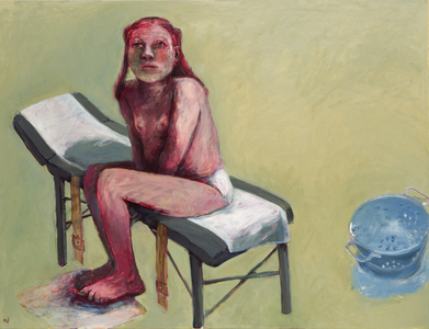 Waiting for something to happen, 2005 (oil on canvas)