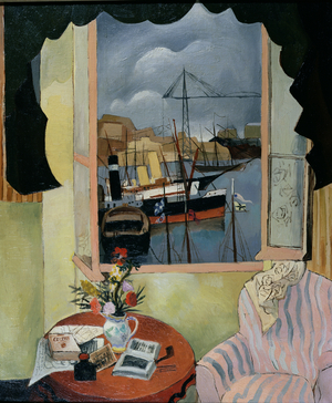 Window at Marseilles, 1927 (oil on canvas)