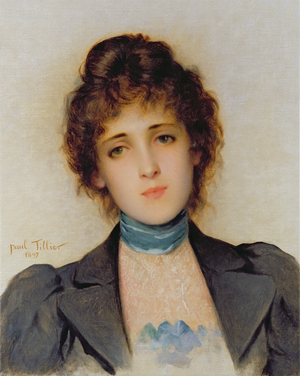 Portrait of a Woman, 1897 (oil on canvas)