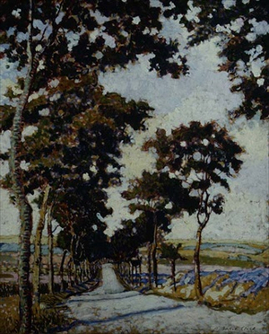 Autumnal Breezes (oil on canvas)