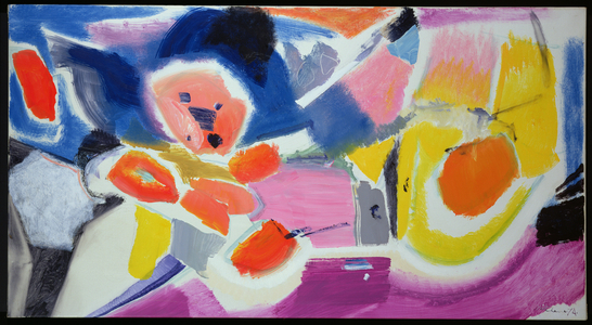 Sudden Poppies, 1974 (oil on canvas)