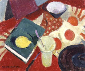 Still Life with Lemon and Book