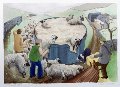 Shepherd's Pie, 1993 (w/c on paper)