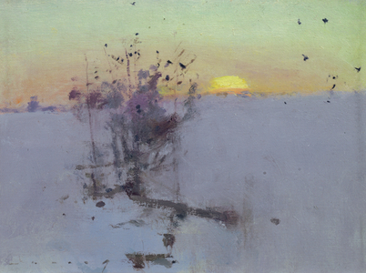 The Copse (oil on board)