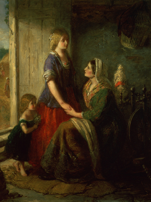 The Three Generations, 1863 (oil on canvas)