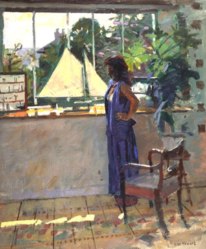 Dora August 96, 1996 (oil on canvas)