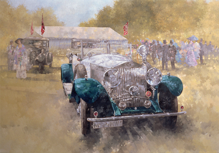 Opulence at Althorp, 1994 (oil on canvas)