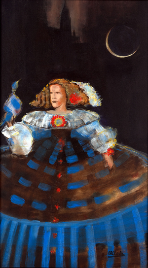 Menina and Eclipse (oil & acrylic on canvas)