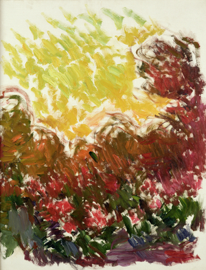 The Garden at Giverny, 1922-26 (oil on canvas)