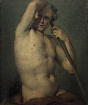 Classical Figure (oil on canvas)