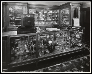 Interior view of the Charles of the Ritz beauty salon in the Ritz Tower Hotel, Park Avenue and 57th Street, New York, 1932 (silver gelatin print)