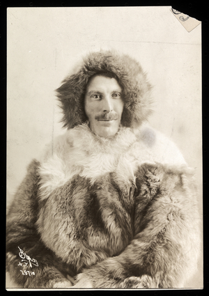 Portrait of Robert Abram Bartlett, 1910 or 1911 (silver gelatin print)