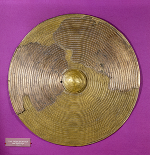 Shield from Tribley, late Bronze Age (bronze)